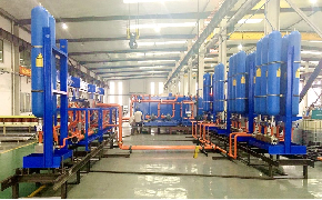 Industrial furnace lubrication hydraulic system