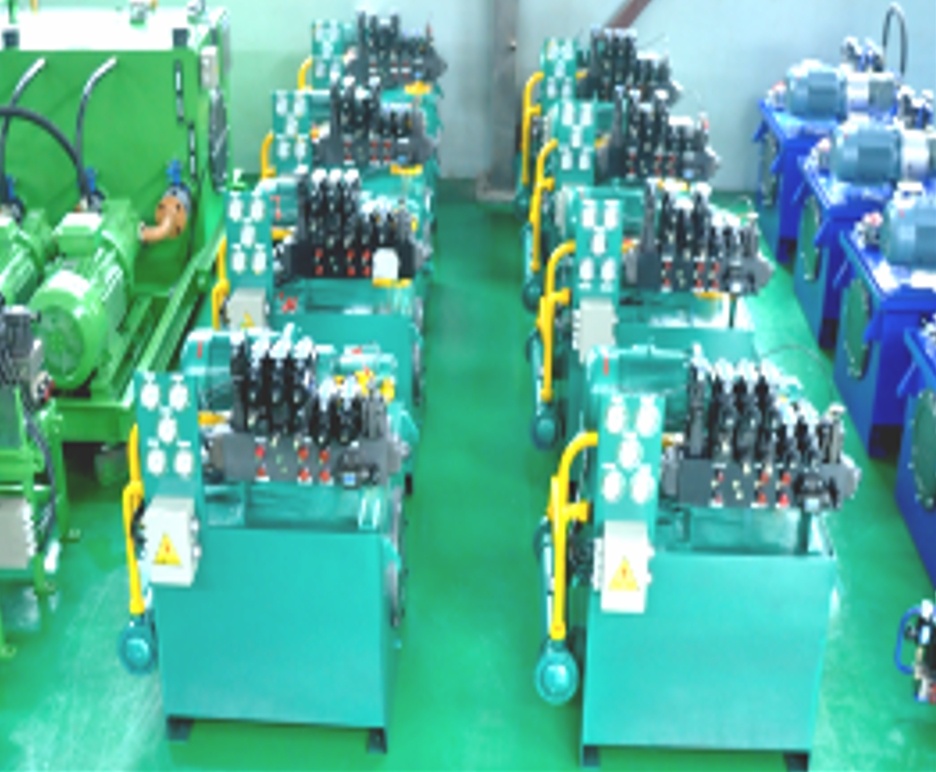 Rubber and Plastics hydraulic system